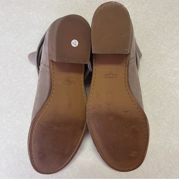 Women's Taupe Ankle Boots - Picture 9 of 9